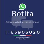Consulado de Italia en Buenos Aires habilita atención de consultas por WhatsApp
